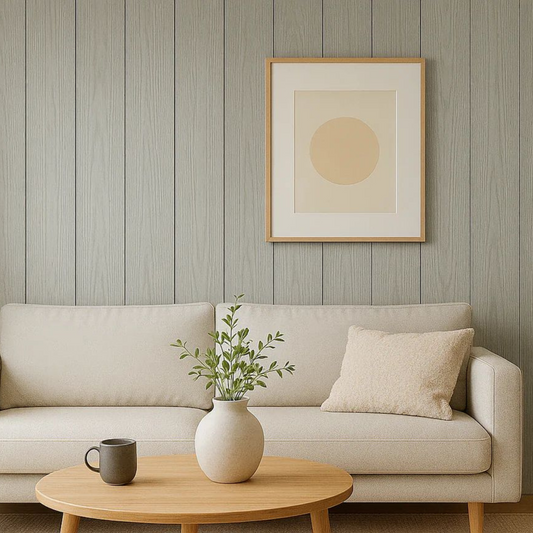 Pannelli da parete in stile piatto effetto legno WPC