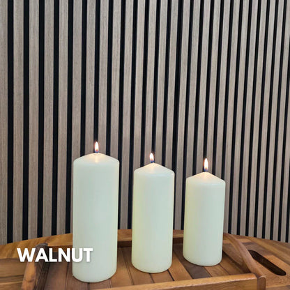 Pannello acustico da parete in legno quadrato 60 cm x 60 cm, vari colori