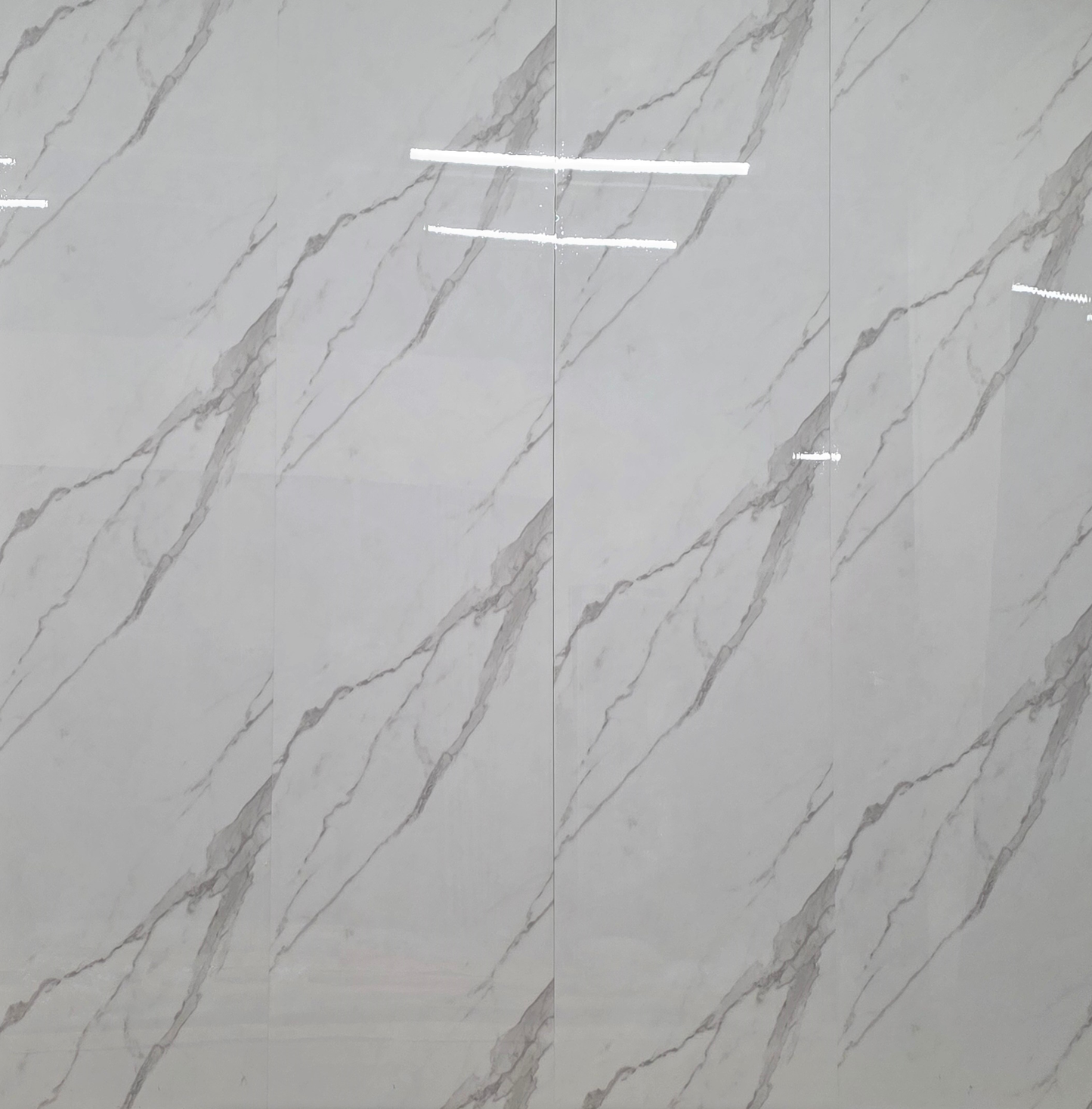 Pannello murale bianco acqua 240 cm x 60 cm